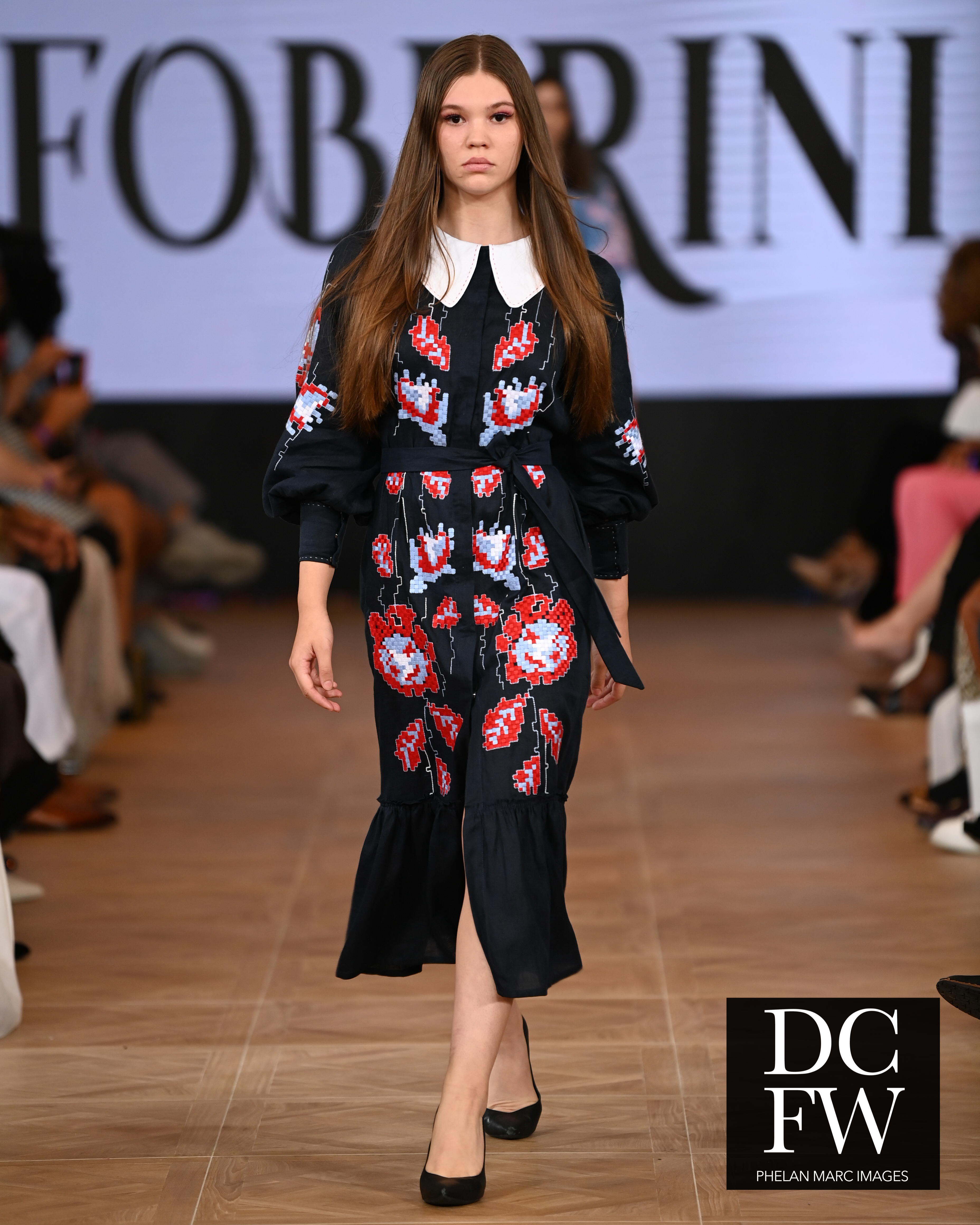 FOBERINI presented designer embroidery at DC Fashion Week